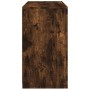 Aparador con luces LED roble ahumado 60,5x37x67 cm de , Aparadores - Ref: Foro24-836620, Precio: 88,08 €, Descuento: %