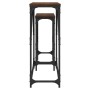 Mesas consola apilables 2 pzas madera ingeniería marrón roble de , Mesas auxiliares - Ref: Foro24-837806, Precio: 45,11 €, De...