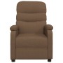 Sillón reclinable de tela marrón de , Sillones - Ref: Foro24-344894, Precio: 215,23 €, Descuento: %