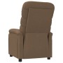 Sillón reclinable de tela marrón de , Sillones - Ref: Foro24-344894, Precio: 215,23 €, Descuento: %