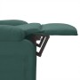 Sillón reclinable de tela verde oscuro de , Sillones - Ref: Foro24-344896, Precio: 205,76 €, Descuento: %