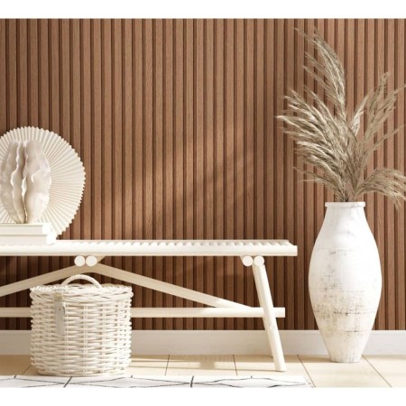 Noordwand Panel pintado Botanica Wooden Slats marrón de , Papel pintado - Ref: Foro24-444828, Precio: 32,88 €, Descuento: %