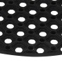 Felpudo semicircular de goma 45x75 cm de , Felpudos - Ref: Foro24-155656, Precio: 17,05 €, Descuento: %