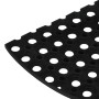 Felpudo semicircular de goma 45x75 cm de , Felpudos - Ref: Foro24-155656, Precio: 17,05 €, Descuento: %