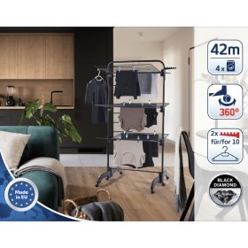 Leifheit Tendedero vertical Comfort Tower 420 en negro de , Tendederos y perchas - Ref: Foro24-447497, Precio: 112,18 €, Desc...