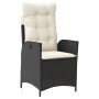 Set de muebles jardín 5 pzas con cojines ratán sintético negro de , Conjuntos de jardín - Ref: Foro24-3213088, Precio: 656,62...