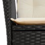 Set de muebles jardín 5 pzas con cojines ratán sintético negro de , Conjuntos de jardín - Ref: Foro24-3213088, Precio: 656,62...
