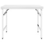 Mesa de trabajo plegable para cocina acero 100x60x80 cm de vidaXL, Restauración - Ref: Foro24-326157, Precio: 168,57 €, Descu...