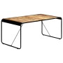 Mesa de comedor de madera maciza de mango rugosa 180x90x76 cm en Mesas de comedor | Comprar online en Foru.es