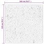 Alfombra peluda de pelo largo moderna PAMPLONA beige 240x240 cm de , Alfombras - Ref: Foro24-375218, Precio: 129,69 €, Descue...