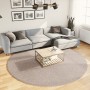 Alfombra peluda de pelo largo moderna PAMPLONA beige Ø 240 cm de , Alfombras - Ref: Foro24-375226, Precio: 103,04 €, Descuent...