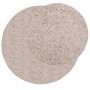 Alfombra peluda de pelo largo moderna PAMPLONA beige Ø 240 cm de , Alfombras - Ref: Foro24-375226, Precio: 103,04 €, Descuent...