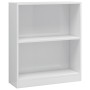 Estantería madera de ingeniería blanco brillante 60x24x76 cm de , Librerías y estanterías - Ref: Foro24-800861, Precio: 50,42...