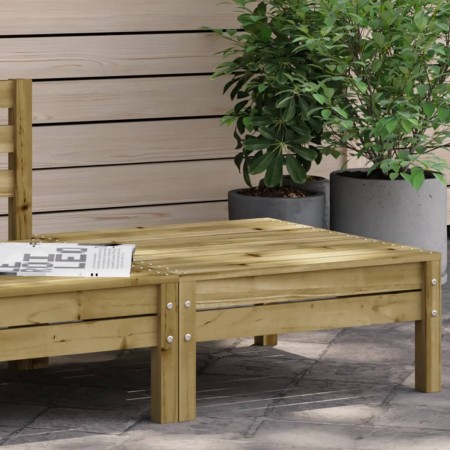 Taburete de jardín madera de pino impregnada de , Sofás modulares de exterior - Ref: Foro24-838018, Precio: 35,48 €, Descuent...