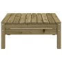 Taburete de jardín madera de pino impregnada de , Sofás modulares de exterior - Ref: Foro24-838018, Precio: 35,48 €, Descuent...