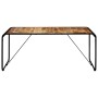 Mesa de comedor de madera maciza de mango rugosa 180x90x76 cm en Mesas de comedor | Comprar online en Foru.es