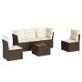 Set sofás de jardín 6 piezas y cojines ratán sintético marrón de , Conjuntos de jardín - Ref: Foro24-3217363, Precio: 387,55 ...