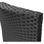 Sillas de jardín 2 unidades ratán sintético negro de , Sillas de jardín - Ref: Foro24-43132, Precio: 224,81 €, Descuento: %