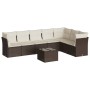 Set sofás de jardín 8 piezas y cojines ratán sintético marrón de , Conjuntos de jardín - Ref: Foro24-3249592, Precio: 527,04 ...