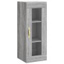 Armario de pared gris Sonoma 34,5x34x90 cm de , Aparadores - Ref: Foro24-828898, Precio: 42,29 €, Descuento: %