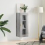 Armario de pared gris Sonoma 34,5x34x90 cm de , Aparadores - Ref: Foro24-828898, Precio: 42,29 €, Descuento: %