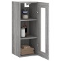 Armario de pared gris Sonoma 34,5x34x90 cm de , Aparadores - Ref: Foro24-828898, Precio: 42,29 €, Descuento: %