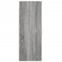 Armario de pared gris Sonoma 34,5x34x90 cm de , Aparadores - Ref: Foro24-828898, Precio: 42,29 €, Descuento: %