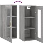 Armario de pared gris Sonoma 34,5x34x90 cm de , Aparadores - Ref: Foro24-828898, Precio: 42,29 €, Descuento: %