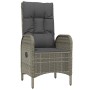 Set comedor jardín 9 pzas y cojines ratán sintético gris de , Conjuntos de jardín - Ref: Foro24-3213519, Precio: 1,00 €, Desc...