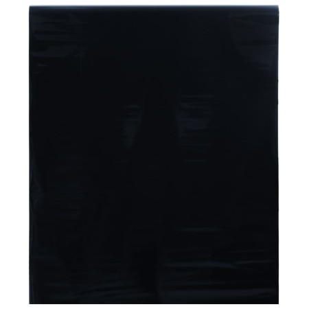 Lámina de ventana esmerilada estática PVC negro 90x1000 cm de , Láminas para ventana - Ref: Foro24-155836, Precio: 23,98 €, D...
