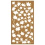 Adorno de pared jardín acero corten diseño hoja arce 105x55 cm de , Carteles, copias y arte visual - Ref: Foro24-824479, Prec...
