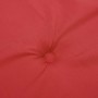 Cojines de silla de jardín 2 uds tela Oxford rojo 40x40x3 cm de , Cojines para sillas y sofás - Ref: Foro24-314014, Precio: 2...