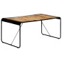 Mesa de comedor de madera maciza de mango rugosa 180x90x76 cm en Mesas de comedor | Comprar online en Foru.es