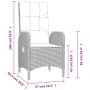 Set comedor jardín 7 pzas y cojines ratán sintético gris de , Conjuntos de jardín - Ref: Foro24-3213527, Precio: 940,47 €, De...