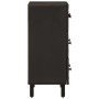 Armarios auxiliares 2 pzas madera maciza mango negro 60x33x75cm de , Aparadores - Ref: Foro24-3206283, Precio: 300,25 €, Desc...