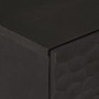 Armarios auxiliares 2 pzas madera maciza mango negro 60x33x75cm de , Aparadores - Ref: Foro24-3206283, Precio: 300,25 €, Desc...