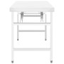 Mesa de trabajo plegable para cocina acero 100x60x80 cm de vidaXL, Restauración - Ref: Foro24-326157, Precio: 168,57 €, Descu...