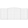 Cestas gaviones 9 uds forma de arco hierro 400x30x160/180 cm de , Maceteros y jardineras - Ref: Foro24-3146912, Precio: 1,00 ...