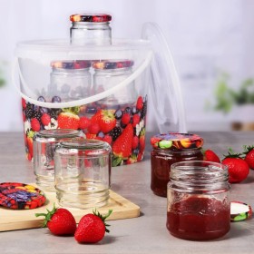 HI Cubo con botes de conserva 210 ml de , Cubos o baldes - Ref: Foro24-445574, Precio: 17,02 €, Descuento: %