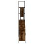Set de muebles baño 4 pzas madera contrachapada roble ahumado de , Muebles de baño - Ref: Foro24-3214692, Precio: 248,99 €, D...
