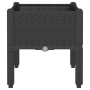 Jardinera con patas PP negro 40x40x42 cm de , Maceteros y jardineras - Ref: Foro24-367888, Precio: 38,14 €, Descuento: %