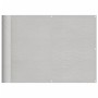 Pantalla de balcón 100% poliéster Oxford gris claro 75x1000 cm de , Sombrillas - Ref: Foro24-4000006, Precio: 37,90 €, Descue...