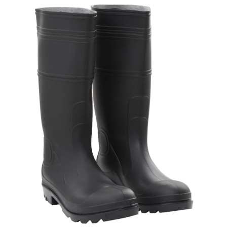 Botas de agua negro número 46 PVC de , Vadeadores para caza y para pesca - Ref: Foro24-137595, Precio: 22,29 €, Descuento: %
