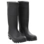 Botas de agua negro número 46 PVC de , Vadeadores para caza y para pesca - Ref: Foro24-137595, Precio: 22,29 €, Descuento: %