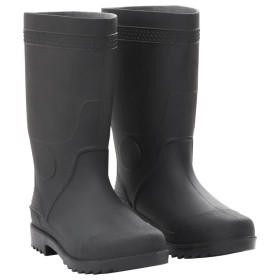 Botas de agua negro número 38 PVC de , Vadeadores para caza y para pesca - Ref: Foro24-137605, Precio: 19,34 €, Descuento: %