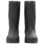 Botas de agua negro número 38 PVC de , Vadeadores para caza y para pesca - Ref: Foro24-137605, Precio: 19,34 €, Descuento: %