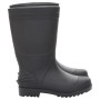 Botas de agua negro número 38 PVC de , Vadeadores para caza y para pesca - Ref: Foro24-137605, Precio: 19,34 €, Descuento: %