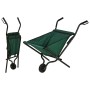 ProGarden Carretilla plegable verde y negro de , Carretillas - Ref: Foro24-447578, Precio: 57,03 €, Descuento: %