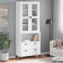 Aparador alto VIKEN madera maciza de pino blanco 80x40x200 cm de , Aparadores - Ref: Foro24-3207141, Precio: 330,79 €, Descue...
