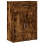 Aparador madera de ingeniería roble ahumado 60x30x84 cm de , Aparadores - Ref: Foro24-840496, Precio: 69,87 €, Descuento: %